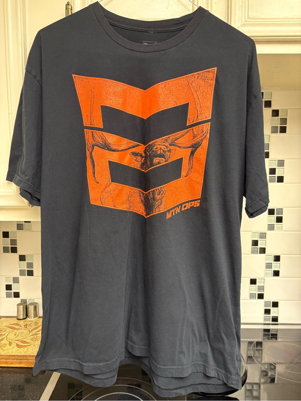 MTN OPS Men’s Black T-Shirt Size XXL.